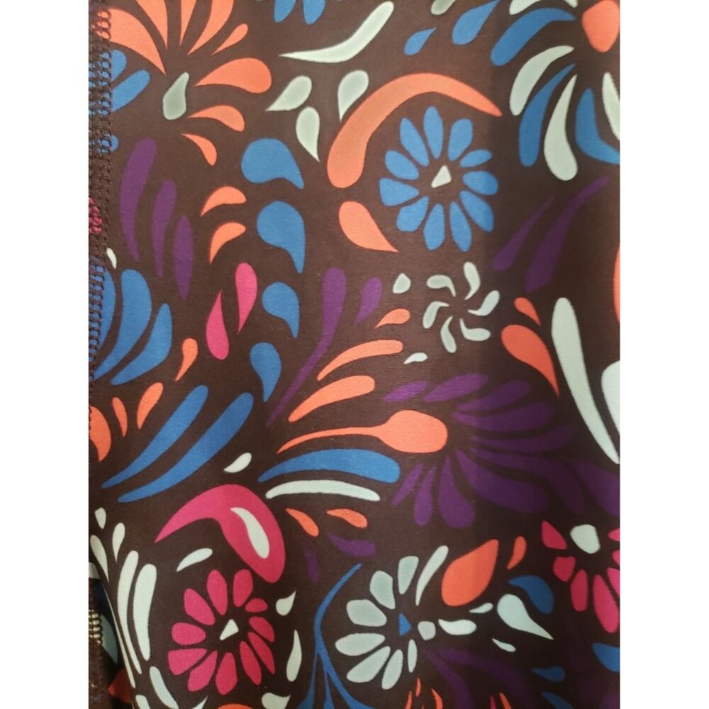 Skirt Sports Pocketopia Capri Leggings XL Bonita Print NWT Pockets Activewear - Picture 3 of 9